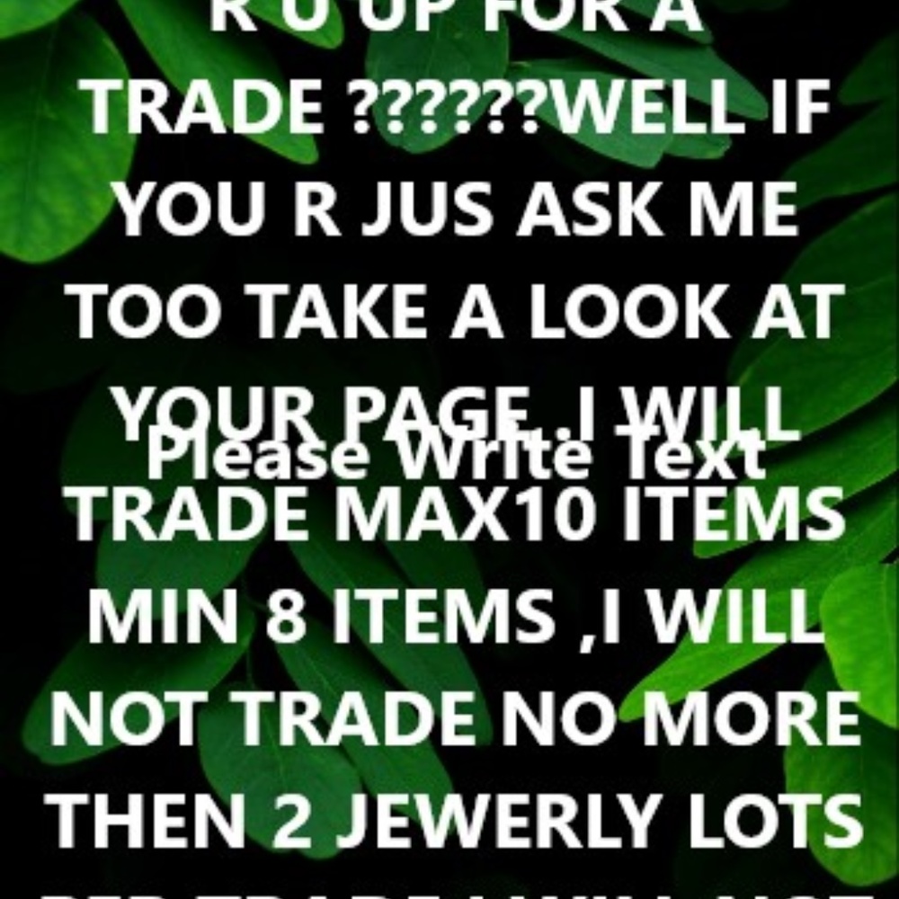 TRADE PLZ READ